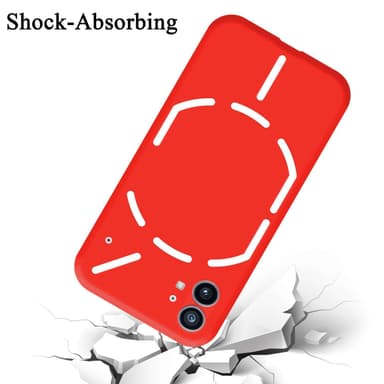 Nothing Phone (1) Cover Etui Case (Rød)