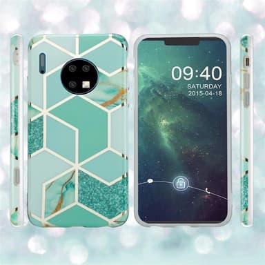 Huawei MATE 30 Pungetui Cover Case (Grøn)