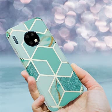 Huawei MATE 30 Pungetui Cover Case (Grøn)