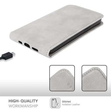 iPhone 13 Pungetui Flip Cover (Grå)