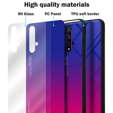 Cover Honor 20 / 20S / Huawei NOVA 5T Etui Case (Sort)