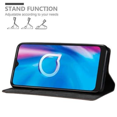 Alcatel 1S 2020 Cover Etui Case (Brun)