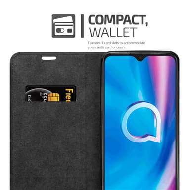 Alcatel 1S 2020 Cover Etui Case (Brun)