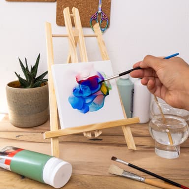 Staffeli Billedholder Fotostativ (27 x 50 cm)