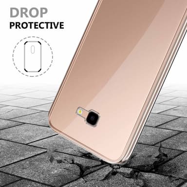 Cover Samsung Galaxy J4 PLUS Etui Case (Gennemsigtig)