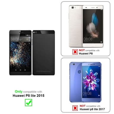 Huawei P8 LITE 2015 Cover TPU Etui (Lyserød)