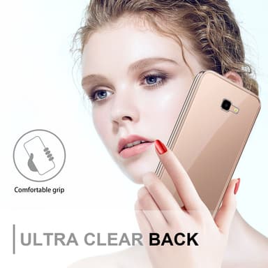 Cover Samsung Galaxy J4 PLUS Etui Case (Gennemsigtig)