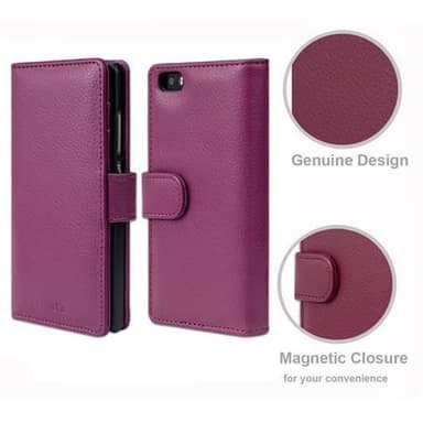 Huawei P8 LITE 2015 Pungetui Cover (Lilla)