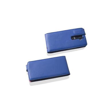 LG G2 Pungetui Flip Cover (Blå)