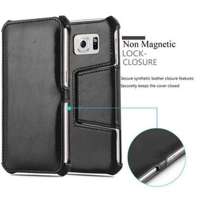 Samsung Galaxy S6 Pungetui Cover Case (Sort)