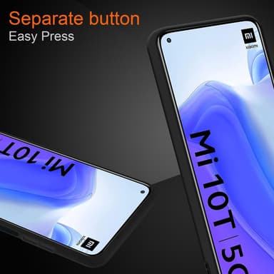 Xiaomi Mi 10T / Mi 10T PRO Etui Case Cover (Sort)