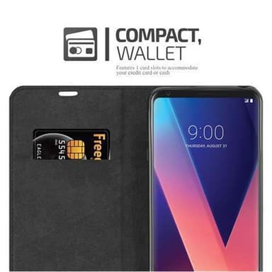 LG V30 / V30+ / V30S / V30S+ Cover Etui Case (Sort)