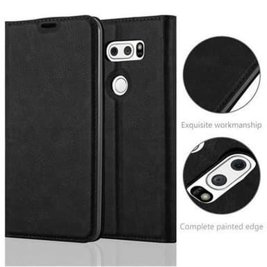 LG V30 / V30+ / V30S / V30S+ Cover Etui Case (Sort)