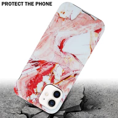 iPhone 12 PRO MAX Pungetui Cover Case (Lyserød)