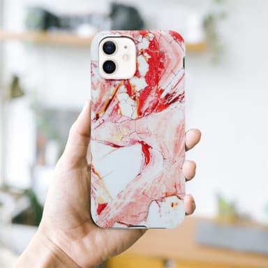 iPhone 12 PRO MAX Pungetui Cover Case (Lyserød)