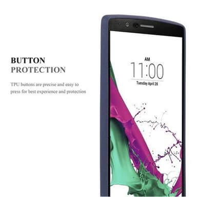 Cover LG G4 / G4 PLUS Etui Case (Blå)