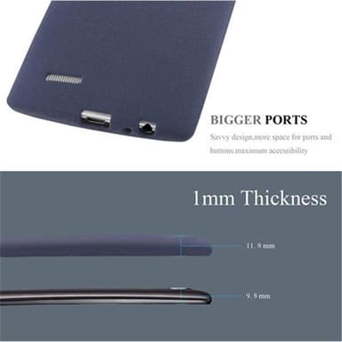 Cover LG G4 / G4 PLUS Etui Case (Blå)