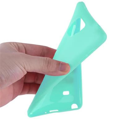 Cover Samsung Galaxy NOTE 4 Etui Case (Blå)