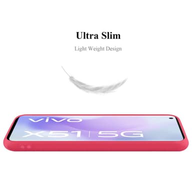 Cover Vivo X51 5G Etui Case (Rød)