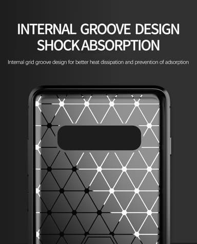 Samsung Galaxy S10 4G Cover TPU Etui (Blå)