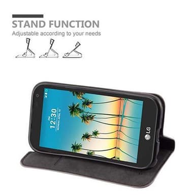 LG K3 2017 Cover Etui Case (Brun)