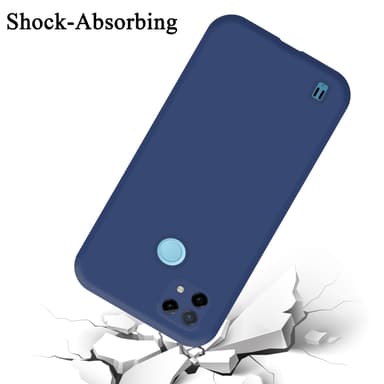 Realme C21 Cover Etui Case (Blå)