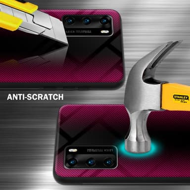 Cover Huawei P40 Etui Case (Lyserød)