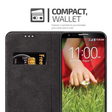 LG G2 Etui Case Cover (Sort)