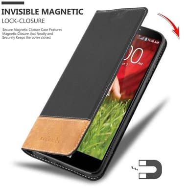 LG G2 Etui Case Cover (Sort)