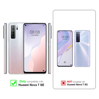 Huawei NOVA 7 SE Cover Etui Case (Rød)