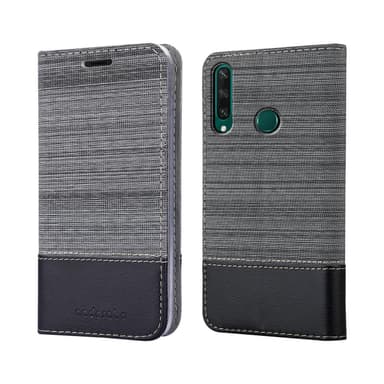 Huawei Y6P Pungetui Cover Case (Grå)