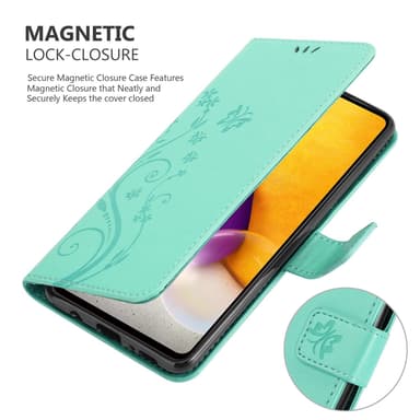 Samsung Galaxy A73 5G Pungetui Cover Case (Turkis)