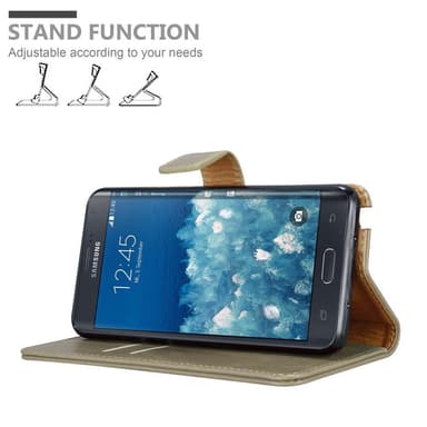 Cover Samsung Galaxy NOTE EDGE Etui Case (Brun)