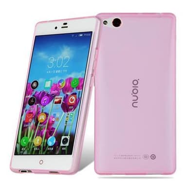 ZTE Nubia Z9 MAX Cover TPU Etui (Lyserød)
