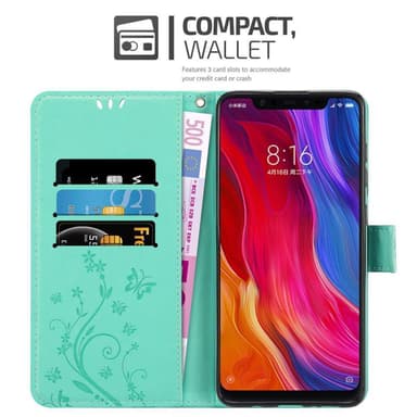 Xiaomi Mi 8 Pungetui Cover Case (Turkis)