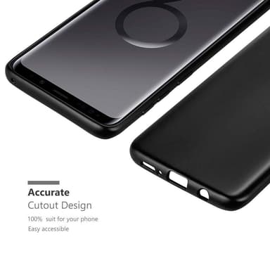Samsung Galaxy S9 PLUS Cover Etui Case (Sort)