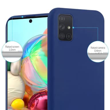 Cover Samsung Galaxy A71 4G Etui Case (Blå)