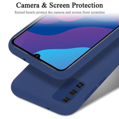 Honor 9A Cover Etui Case (Blå)