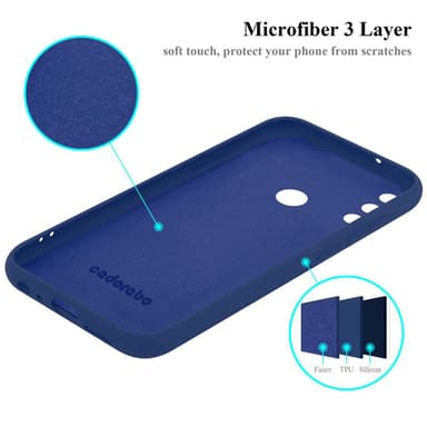Honor 9A Cover Etui Case (Blå)