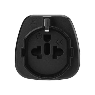 4x stikadapter Rejsekonverter (type b til eu)