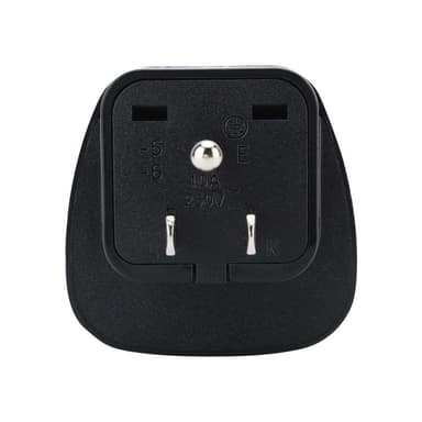 4x stikadapter Rejsekonverter (type b til eu)