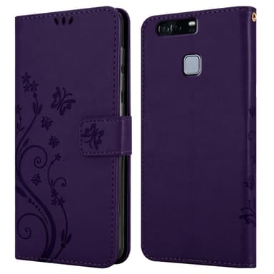 Huawei P9 PLUS Pungetui Cover Case (Lilla)