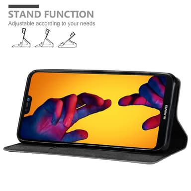 Huawei P20 LITE 2018 / NOVA 3E Cover Etui Case (Grå)