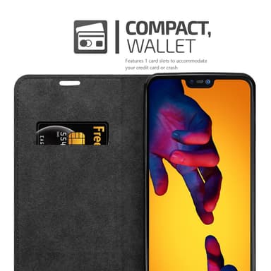 Huawei P20 LITE 2018 / NOVA 3E Cover Etui Case (Grå)