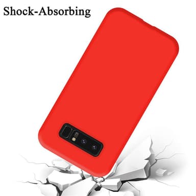 Samsung Galaxy NOTE 8 Cover Etui Case (Rød)
