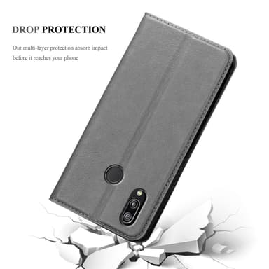 Huawei P20 LITE 2018 / NOVA 3E Cover Etui Case (Grå)