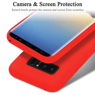 Samsung Galaxy NOTE 8 Cover Etui Case (Rød)