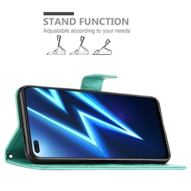 Realme 6 PRO Pungetui Cover Case (Turkis)