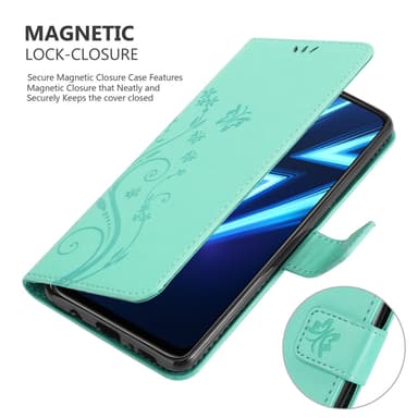 Realme 6 PRO Pungetui Cover Case (Turkis)