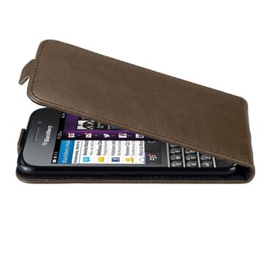 Blackberry Q10 Pungetui Flip Cover (Brun)